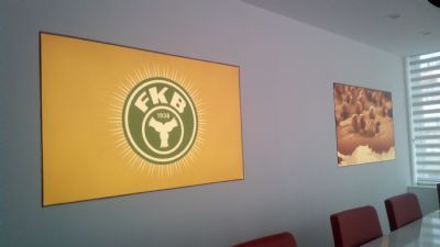 LOGO BASKILI GERGİ TAVAN