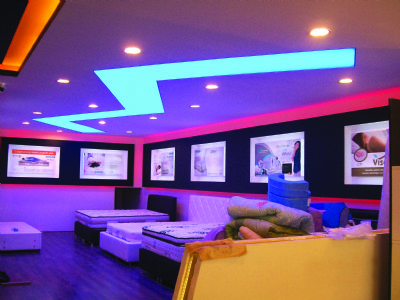 PVC  GERME TAVAN LED AYDINLATMALI